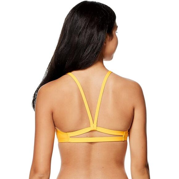 NEW Speedo Women's Swimsuit Top Bikini Strappy Back Demi LARGE - Picture 3 of 3